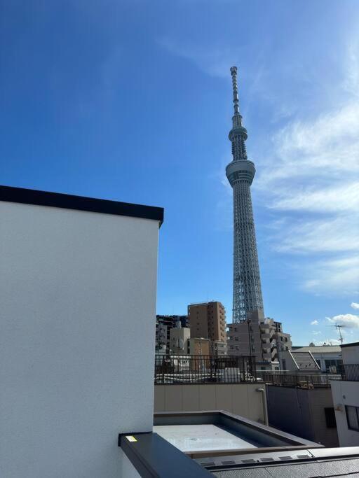スカイツリーまで徒步約10分、清潔、快適、便利、静か、設備完備！ Villa Tokyo prefektur Exteriör bild